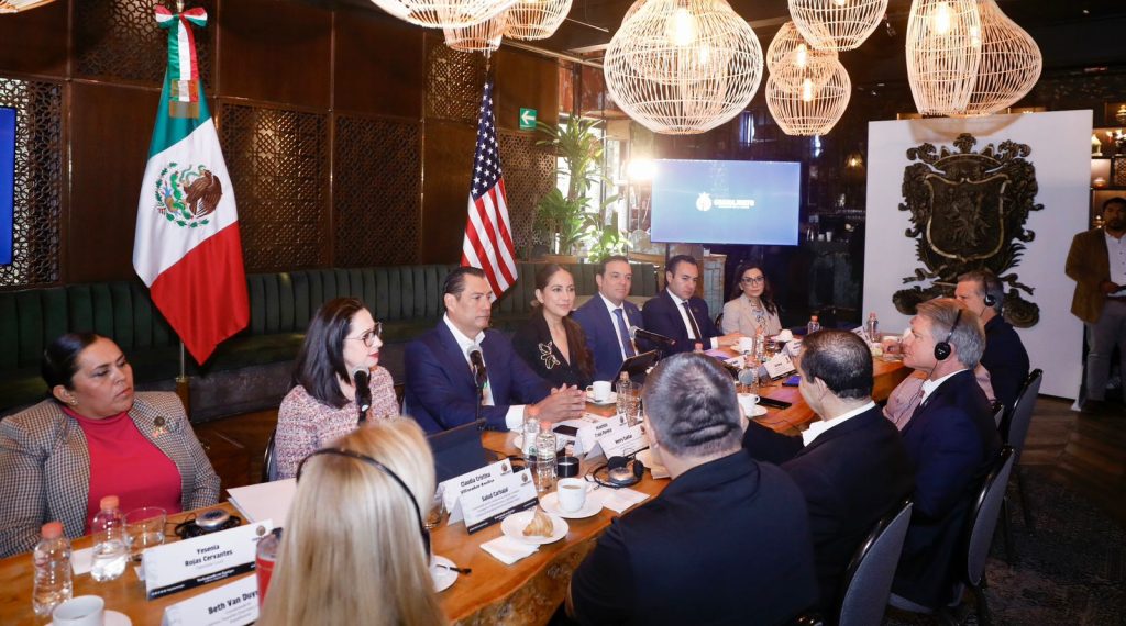 Guanajuato y Congreso de EUA fortalecen cooperación bilateral