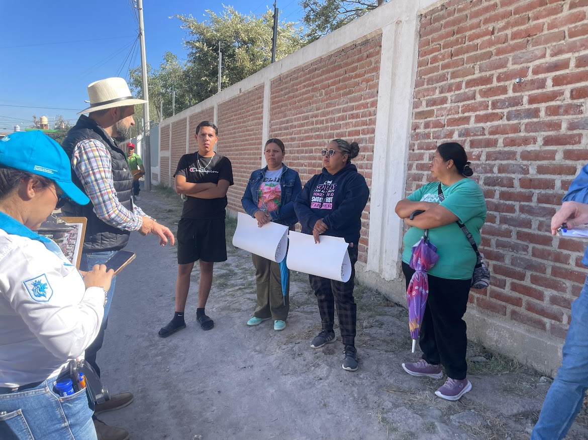 regularización en San Juan de Abajo