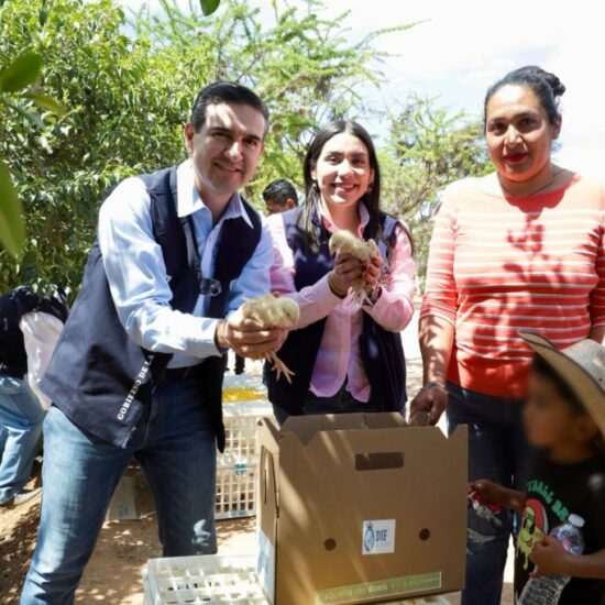 DIF Estatal impulsa economía familiar con aves